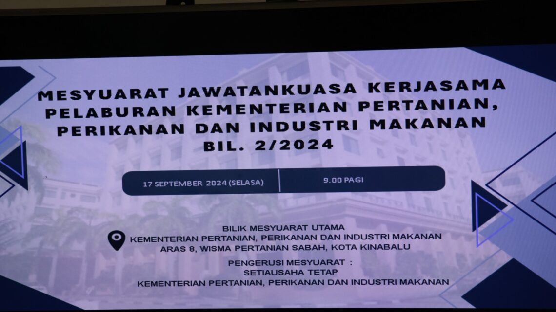 MESYUARAT JAWATANKUASA KERJASAMA PELABURAN MAFFI