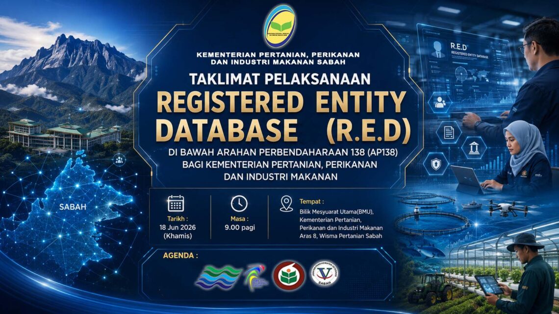 TAKLIMAT PELAKSANAAN REGISTERED ENTITY DATABASE (R.E.D)